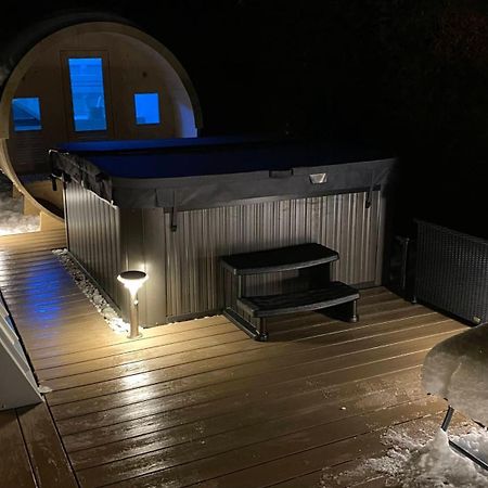 Au-Doux-Altic Chalet Romantique Avec Jacuzzi Et Sauna Métabief Exteriör bild